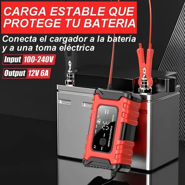 Entrada 100-240V, salida 12V 6A